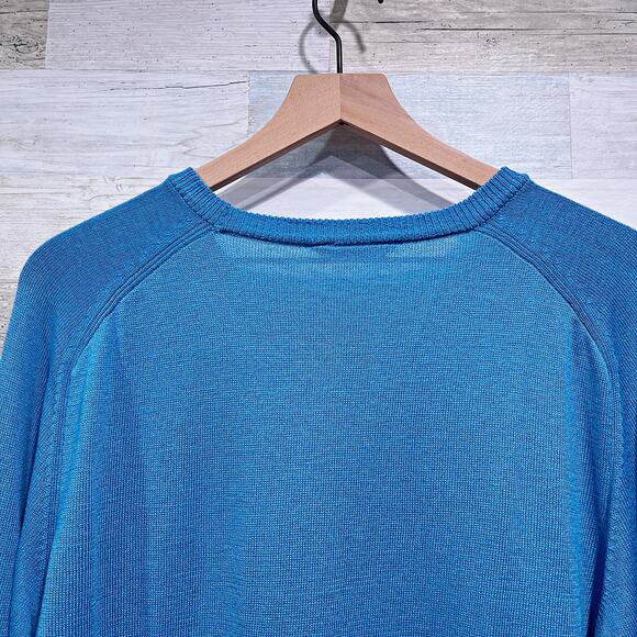 AT&T Internet Employee Crewneck Sweater Blue Lightweight Soft Mens 3XL XXL - Picture 5 of 7